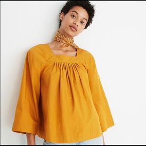 Madewell cotton blouse.  like new